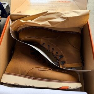 Classic Tan Leather Boots